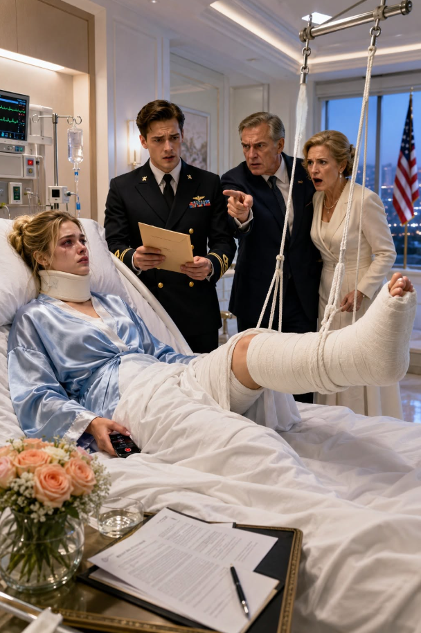 My In-Laws Broke My Leg—3 Days Later They Came to Mock Me in the Hospital, But My Hidden Recording Turned Their Divorce Plot Into Evidence...