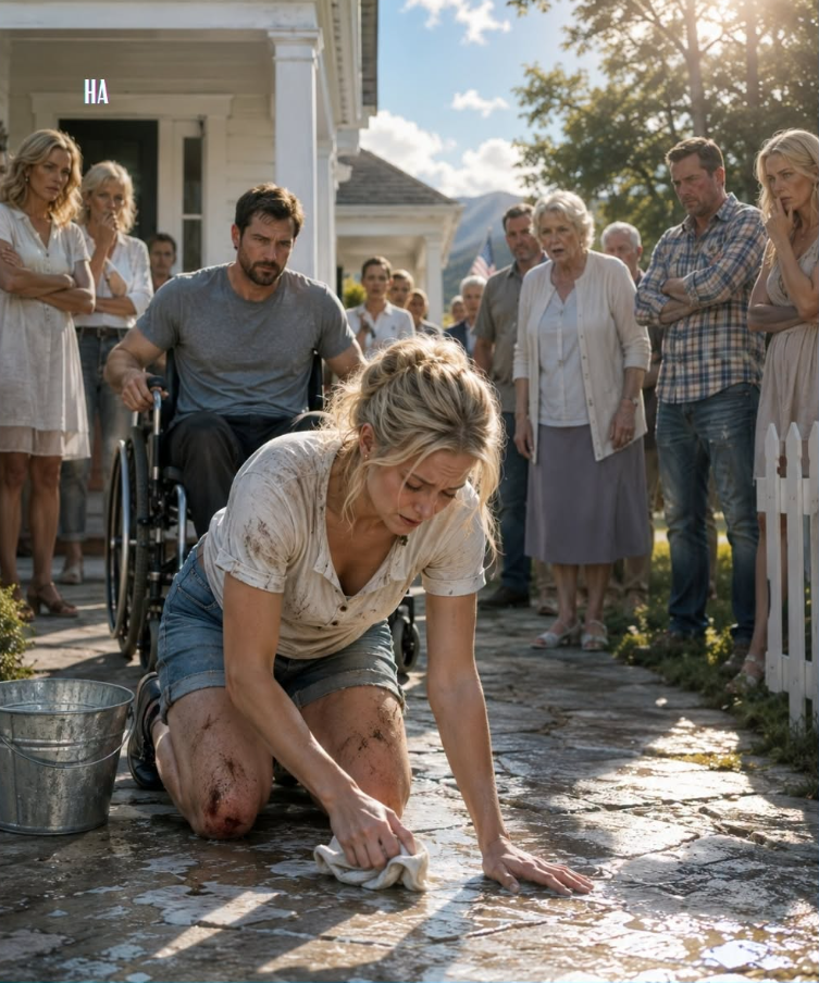 When Her Husband Lost Everything, Everyone Expected Her to Leave Until the Truth Behind Her Bruised Knees Silenced the Entire Town