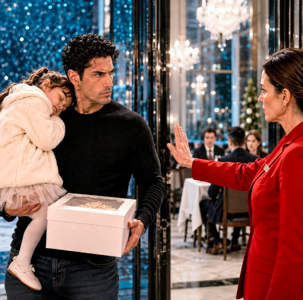 The Single Mafia Boss Was Refused A Table At His Own Restaurant While Carrying His Sleeping Daughter—Until One Poor Waitress Risked Everything To Protect His Little Girl And Melted The Heart He Had Buried With His Wife