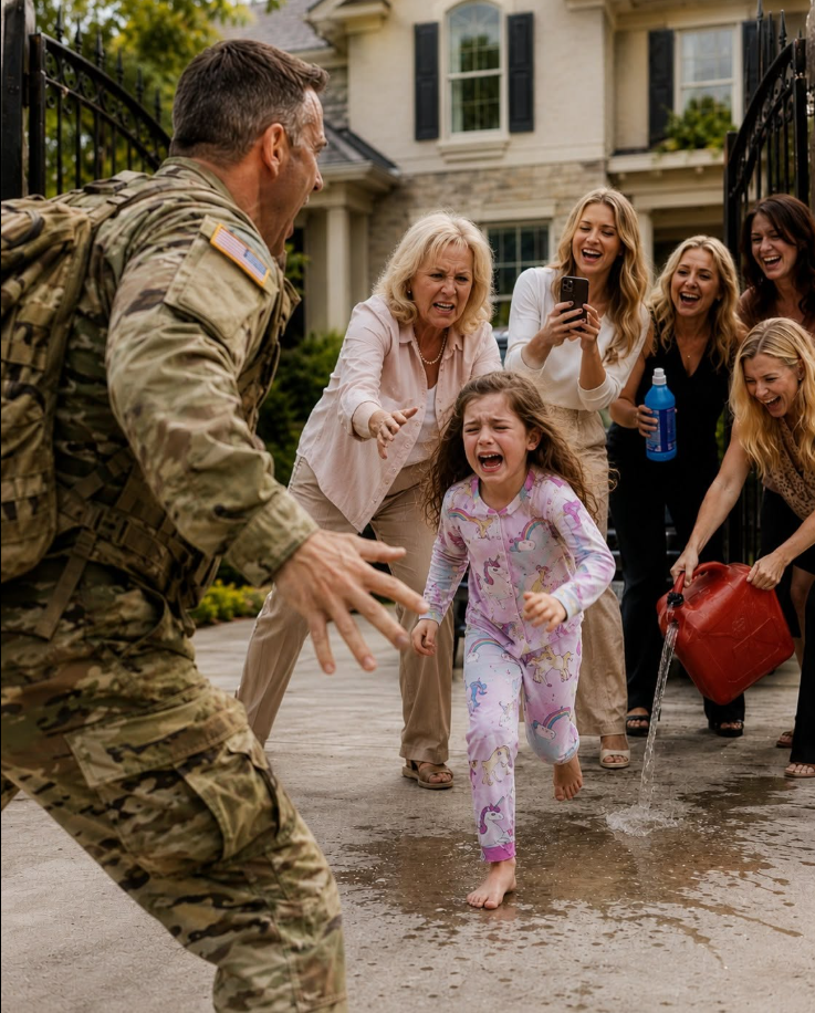 At 30,000 feet, my doorbell camera sent me an emergency alert that should never have existed. When I opened the live feed, I watched my mother-in-law drag my eight-year-old daughter across our driveway by her hair while my wife stood there recording it with a smile. Three hours and forty-one minutes later, they learned exactly what happens when a father sees everything... and refuses to look away.