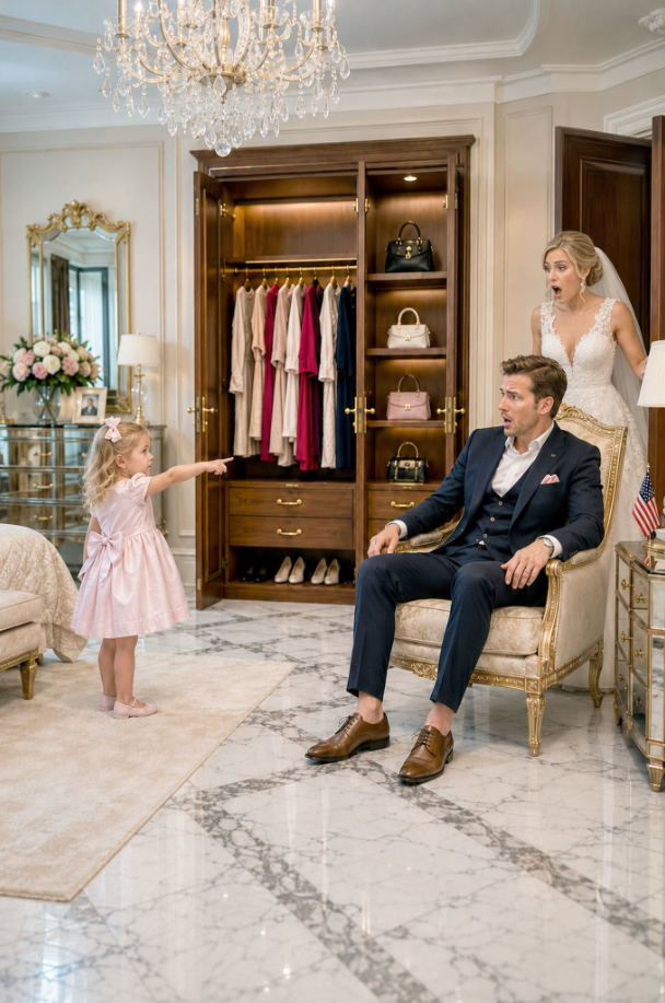 “Check Your Closet, Sir”—The Maid’s 4-Year-Old Daughter Stopped a Chicago Millionaire’s Engagement Party With Four Words, but When He Opened His Dead Wife’s Locked Closet, His Fiancée Turned Pale...