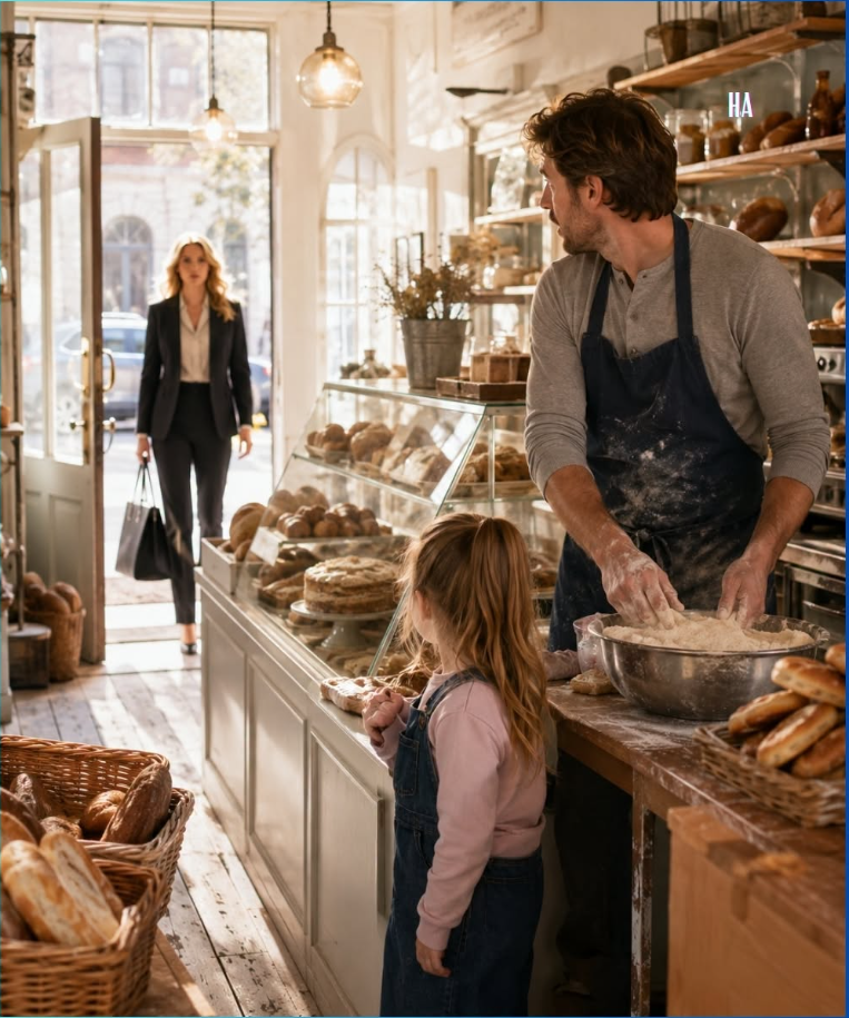 The Single Dad Who Lost Everything Bought a Dying Bakery, Then the CEO Who Fired Him Walked Through the Door