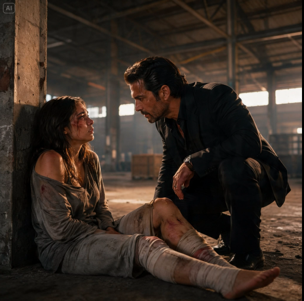 The Ruthless Mafia King Found a Broken Paralyzed Woman Hiding in His Warehouse — But the Moment He Whispered “Who Hurt You?” Her Entire Life Changed Forever