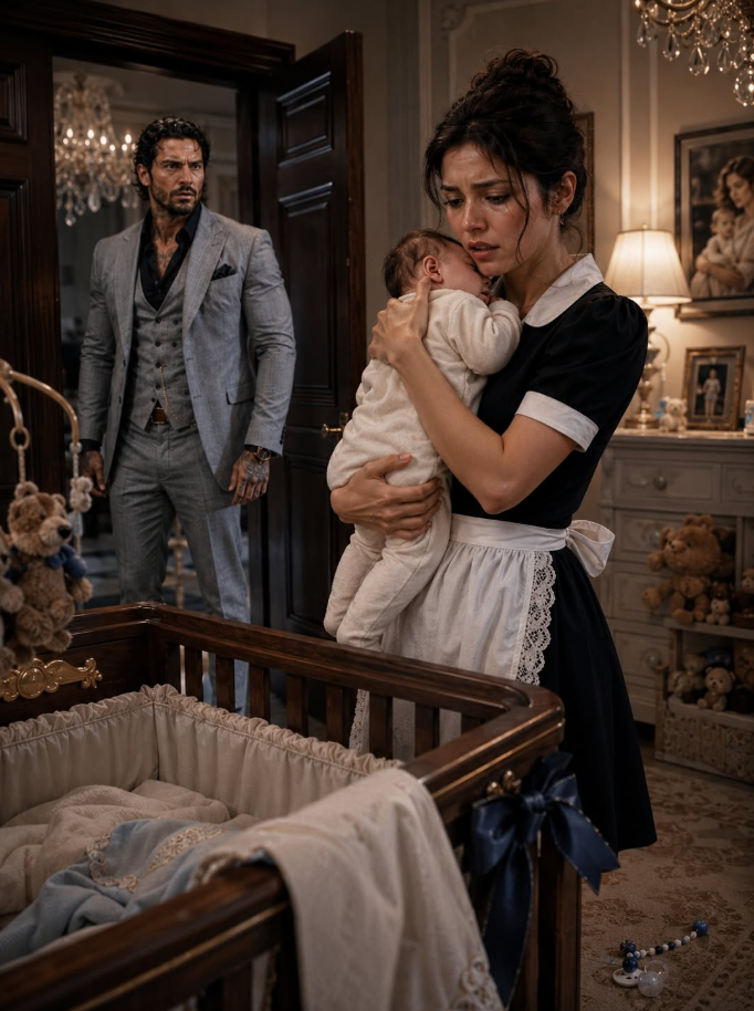 The Mafia Boss Pointed a Gun at the Nanny Saving His Choking Baby, but a Broken Pacifier Bead and One Hidden Camera Exposed the Traitor Inside His House
