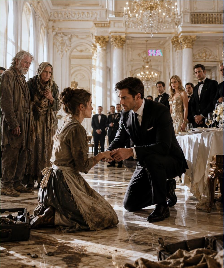 The Billionaire Mafia Don’s Parents Dressed Like Beggars to Find Him a Wife, but the Poor Waitress They Chose Made Him Bury the Empire That Kept Him Alive