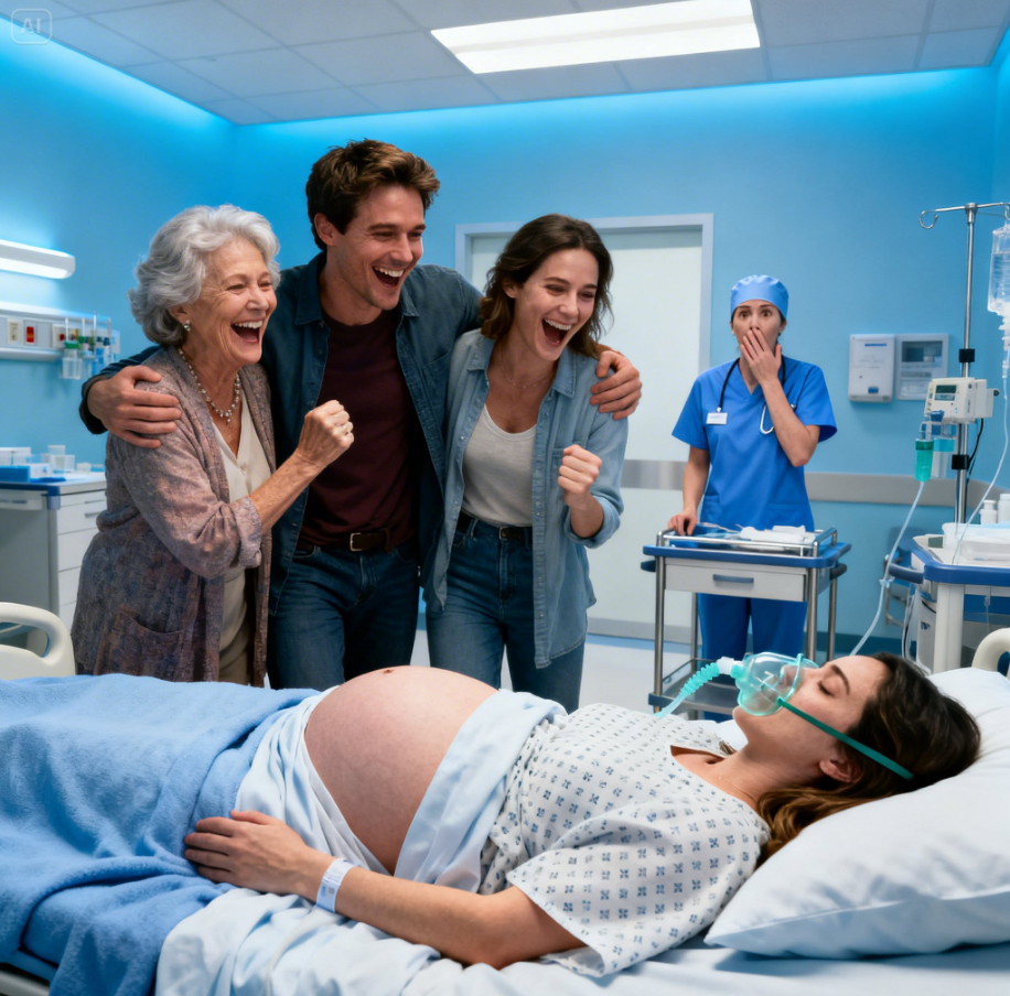 She Died in Childbirth and Her Husband Celebrated... THE DOCTOR REVEALED "IT'S TWINS" AND EVERYTHING CHANGED...