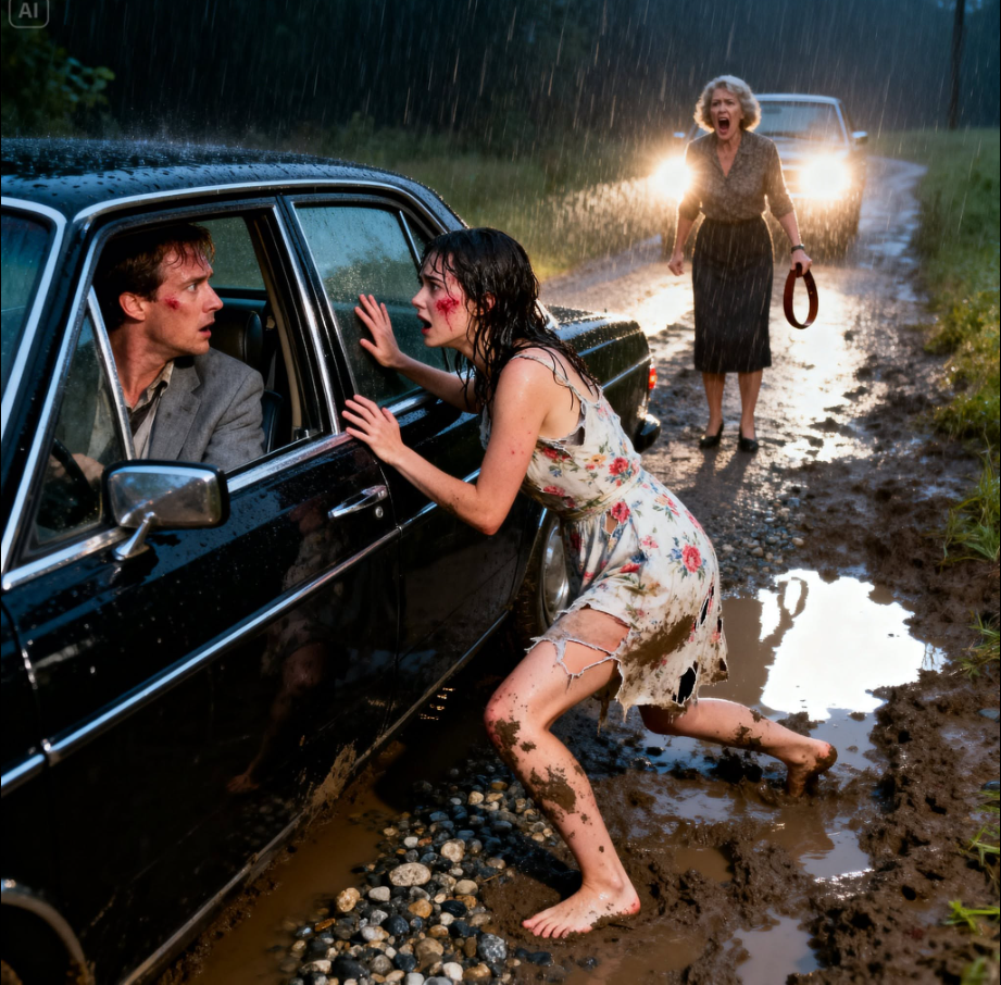 a.The 24-year-old woman was forced by her stepmother to get into bed with one of her business partners, and she fled in desperation to a stranger’s car… but that moment of fate would change her life forever…