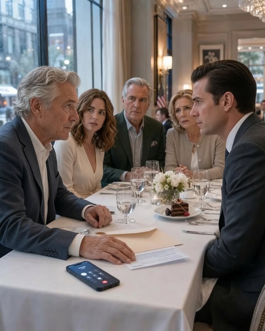 My son-in-law had no idea i owned the company where he worked as ceo. he only knew me as a simple man who lived quietly. one night, he invited me to dinner with his parents, and i decided to see how they would treat someone they thought had nothing. then they slid an envelope across the table, and two minutes later, the truth changed everything.