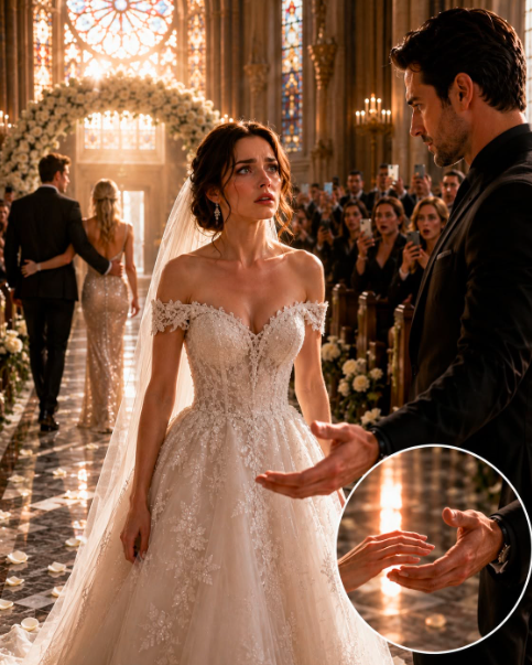 My fiancé announced at the altar that he loved my maid of honor, took her hand, and walked out while two hundred guests filmed me standing alone in the wedding