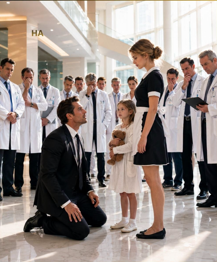 Twelve Doctors Buried His Little Girl With Their Silence... Then the Maid They Never Saw Made the Mafia Boss Kneel in Front of Them All