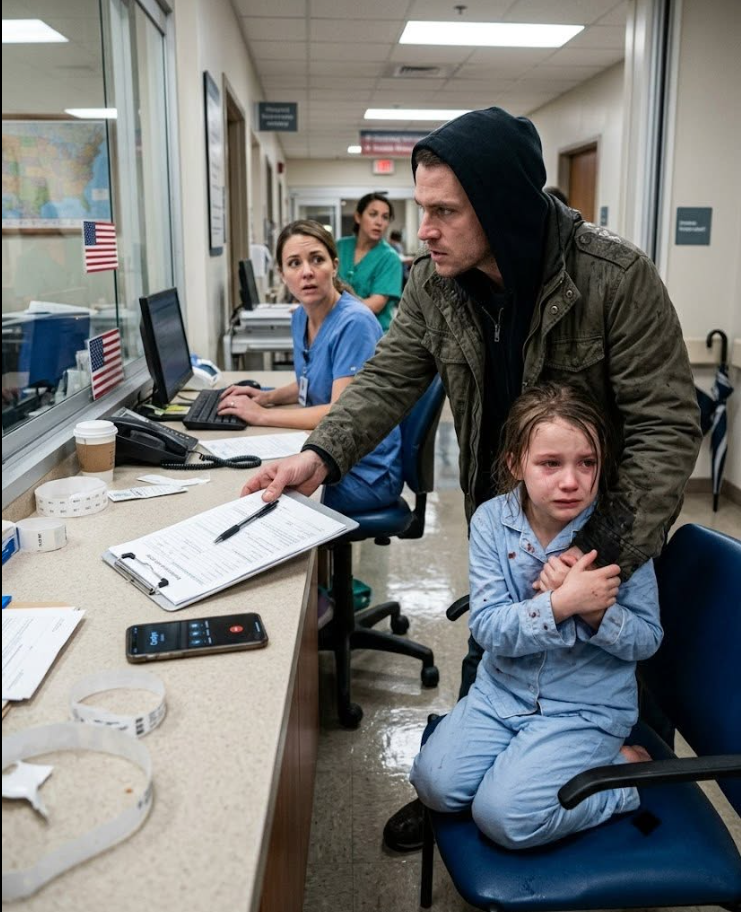 1.I was 500 miles away on business when I got a call from my neighbor. "Your daughter is sitting in your driveway. She has blood all over her. She's alone. It's midnight."