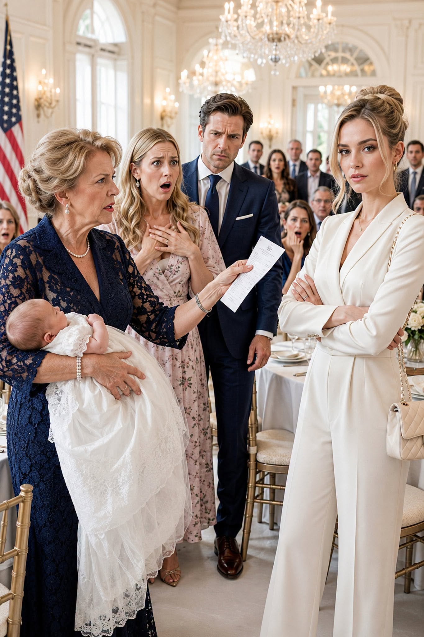 At My Husband’s Baby’s Baptism, My Mother-in-Law Slid Me the $8,400 Bill and Ordered Me to Pay—So I Smiled and Said, “That Baby Isn’t Mine.”...