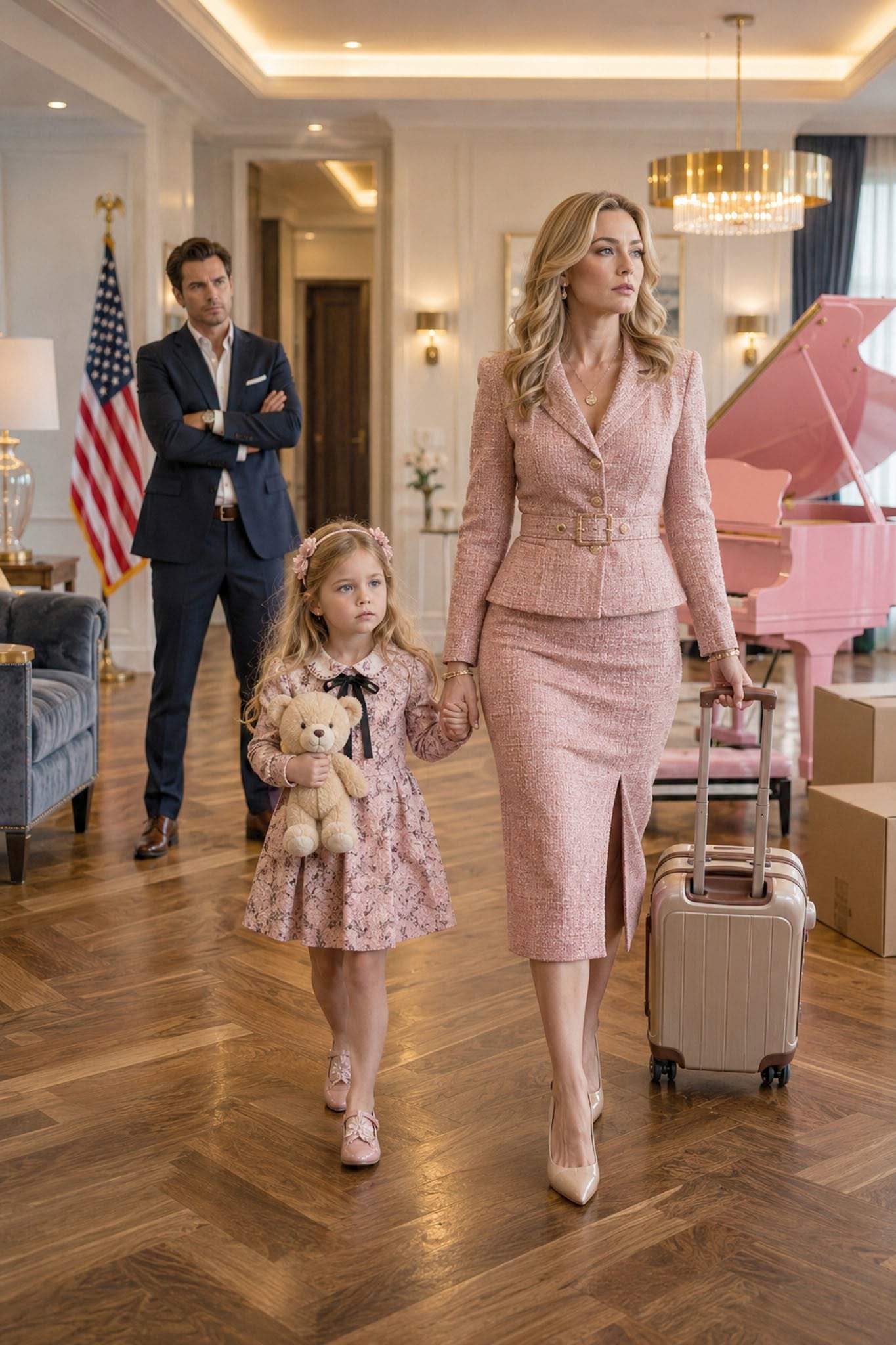 My Husband Shouted “LET’S DIVORCE” After Buying His Mistress a Pink Steinway—So I Left, but When He Framed Our Daughter Inside Her Own Mansion...