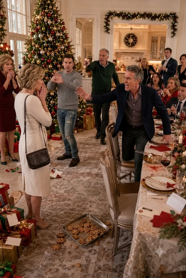 The Moment I Entered The Christmas Party, My Brother Slapped Me And Shouted, "How Dare You Show Your Face Here?" Dad Sneered, "Your Place Is In The Kitchen, Not With This Family