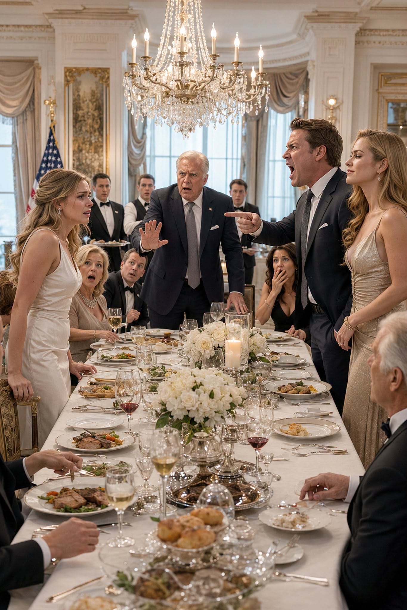 Mistress Humiliated the Wife at a Family Dinner and Called Her Worthless — But When Her Powerful Father-in-Law Stood Up, Shocked Everyone...