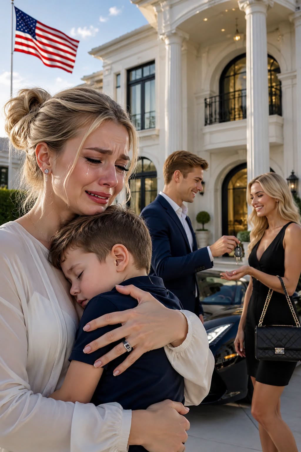 My Son Was Dying, But My Husband Spent His Cure Funds on His Lover’s Car—A Month Later, He Opened Our Door and Found Nothing But Divorce Papers...