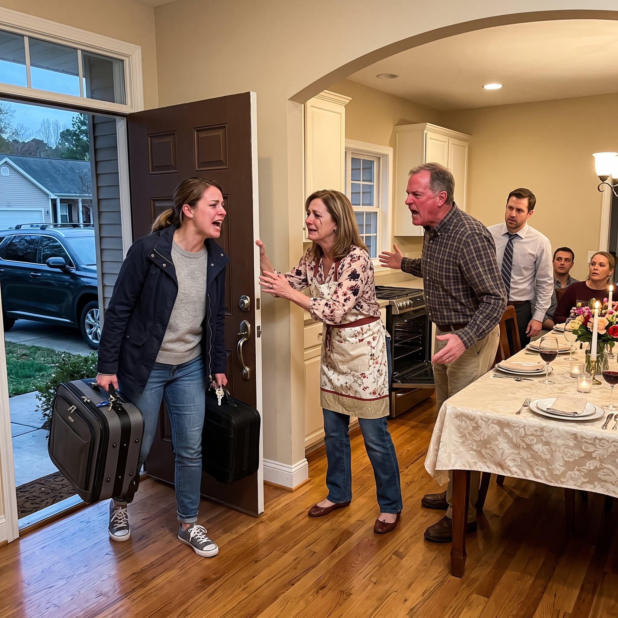 My Parents Said Cooking and Cleaning Were the Only Value I Brought to the Family. So I Left Before My Brother's Promotion Party—and They Found an Empty Kitchen.