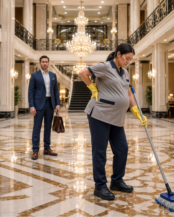 He Found His Pregnant Wife Cleaning a Luxury Hotel… Then Learned His Mother Had Destroyed Their Marriage