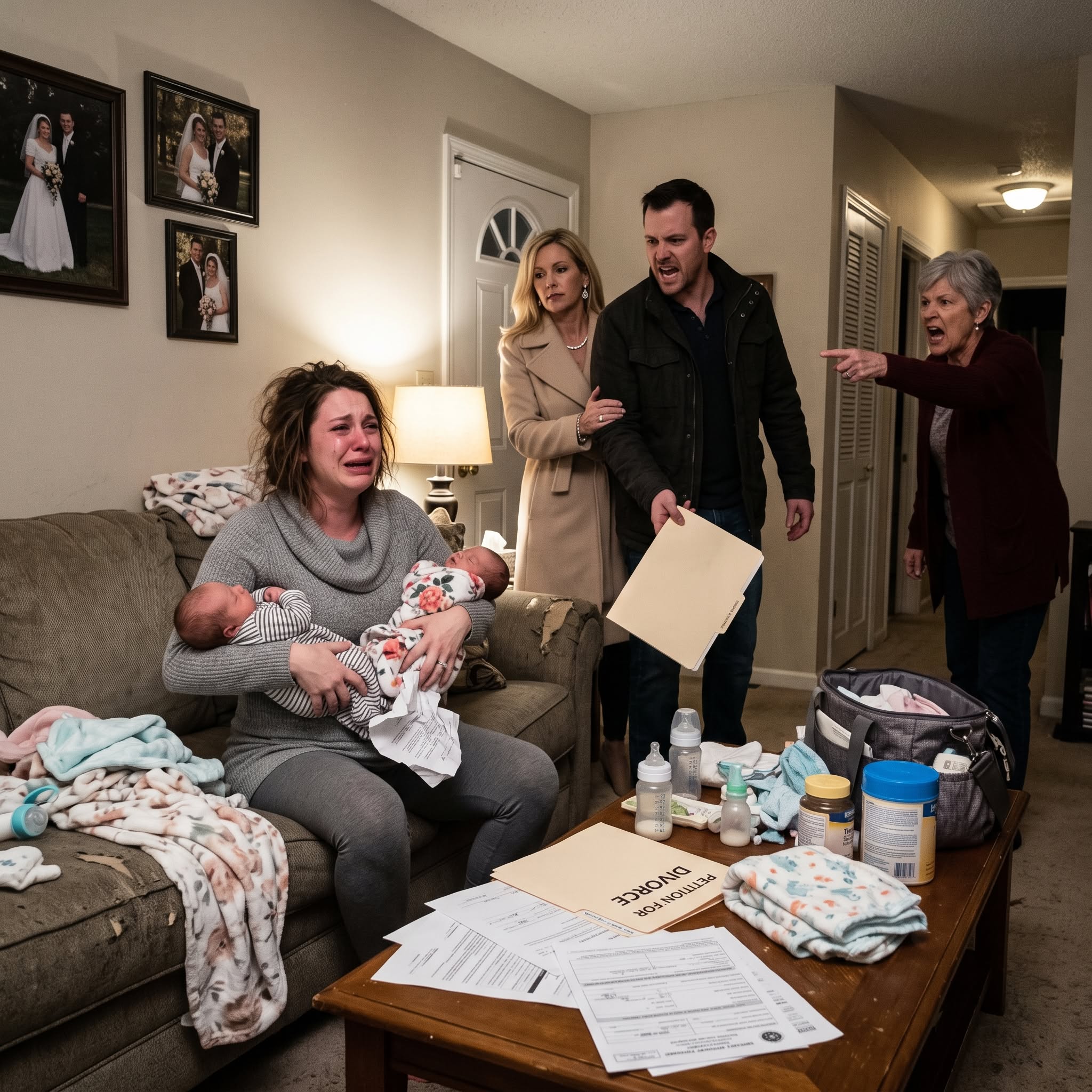 3 Days After Bringing Home Our Newborn Twins, My Husband Left Me for His Rich Boss — Months Later, He Saw What I Became on TV