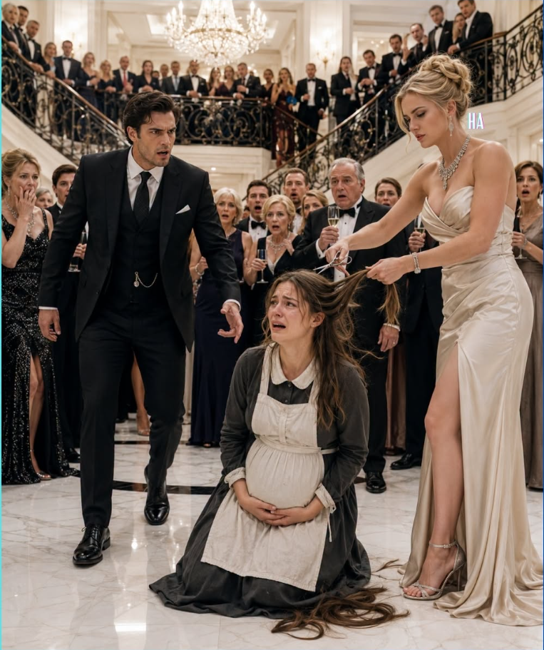 The Mafia Boss’s Fiancée Cut the Pregnant Maid’s Hair in Front of Forty Guests and Learned Too Late Who the Baby’s Father Really Was