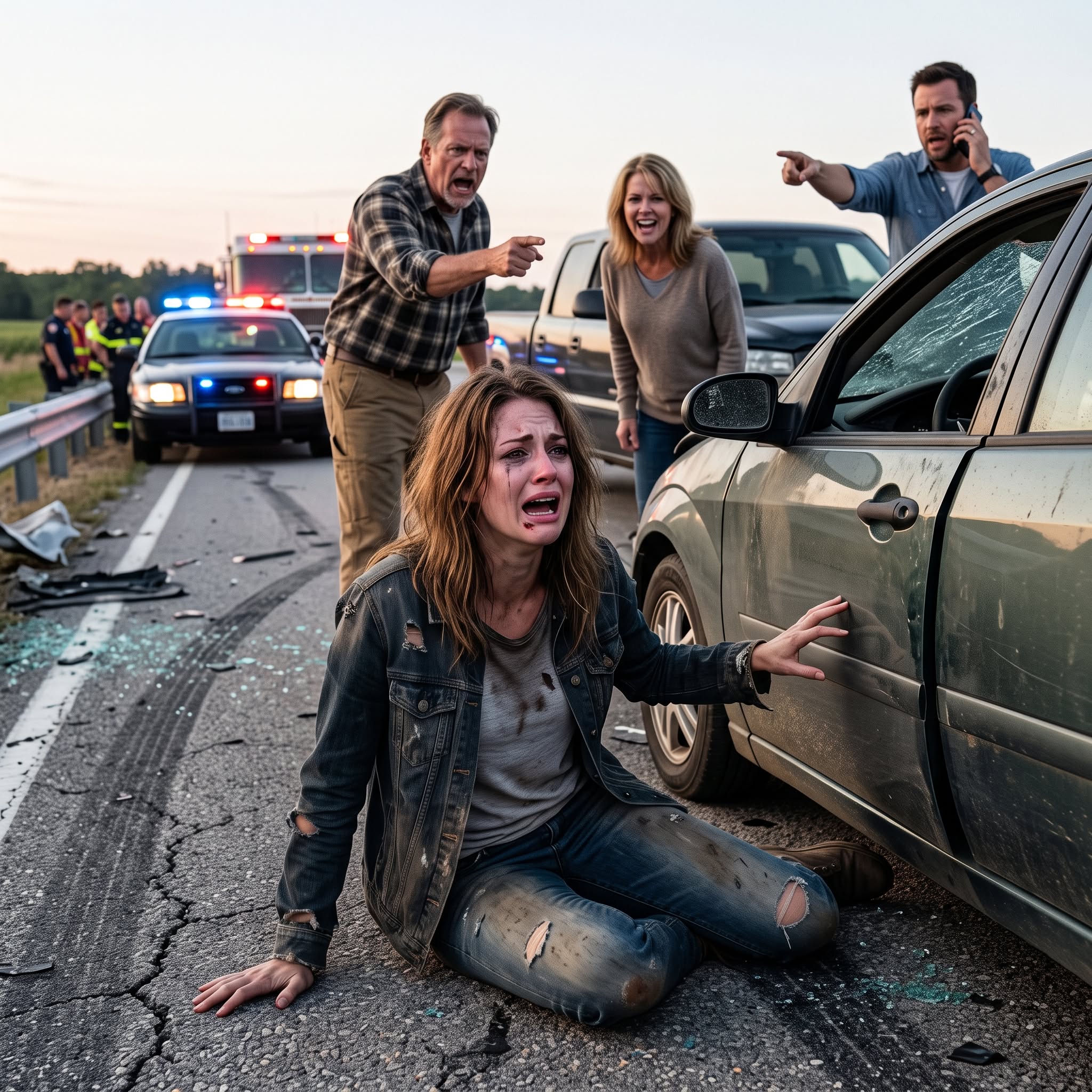 My dad crashed his car into mine to kill me so my brother could inherit everything—then my mom said I was “worth more dead than alive.”