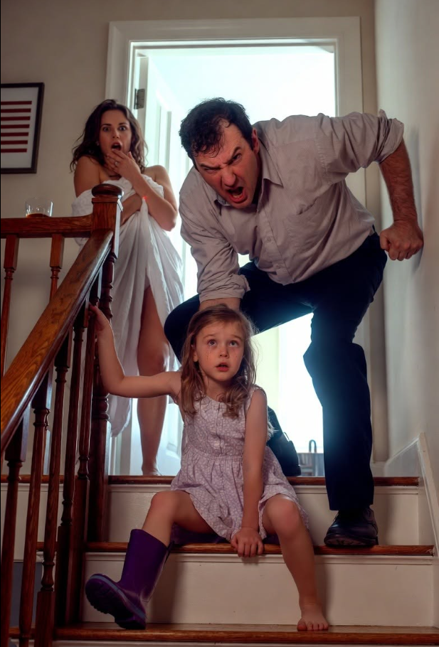 My seven-year-old daughter found my husband and my sister in my bed, and he threw her down the stairs to keep her quiet. When the hospital called, my baby whispered, “Mom, I’m sorry,” then told me they were still home drinking whiskey—because the town’s perfect father and her favorite aunt thought I would shatter before I fought back.