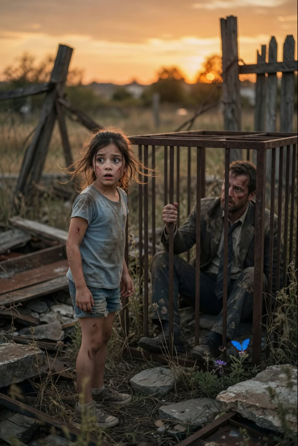 Poor Girl Finds Billionaire Trapped in a Cage — Then Recognizes the Face in Her Mom’s Hidden Photo.