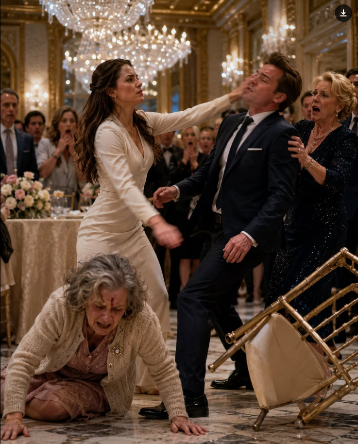 During my son’s christening, my husband ki:ck:ed the chair away from beneath my mother... Meanwhile, my MIL screamed,