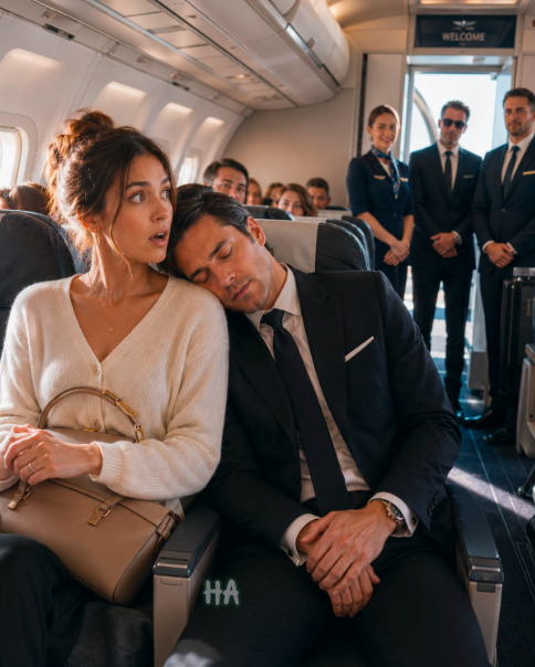 The Stranger Asked Her To Sleep On His Shoulder Mid-Flight—And When They Landed, She Found Out He Wasn’t Just Another Passenger