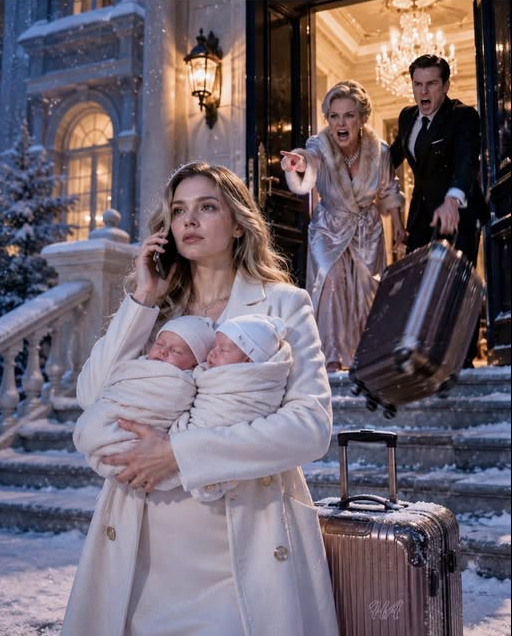 a.Get out and take your bastards with you! my mother-in-law shrieked, spitting at me as my husband shoved my ten-day-old twins and me into the freezing night.