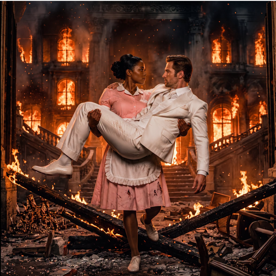 The Mansion Caught Fire... No One Dared Go Back—Until the Maid Ran Back for Him