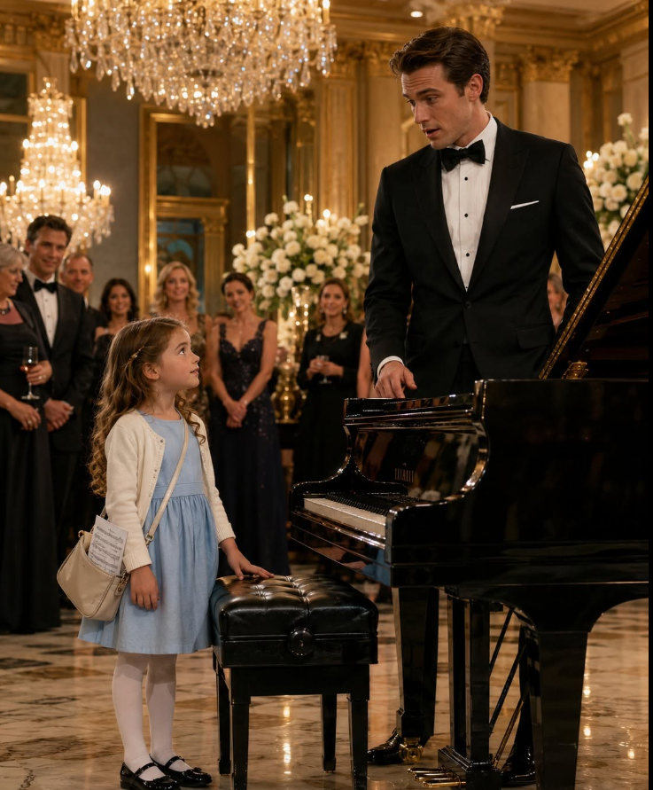 A POOR GIRL ASKS A YOUNG MILLIONAIRE TO PLAY THE PIANO AT A PARTY — HIS REPLY SURPRISES EVERYONE