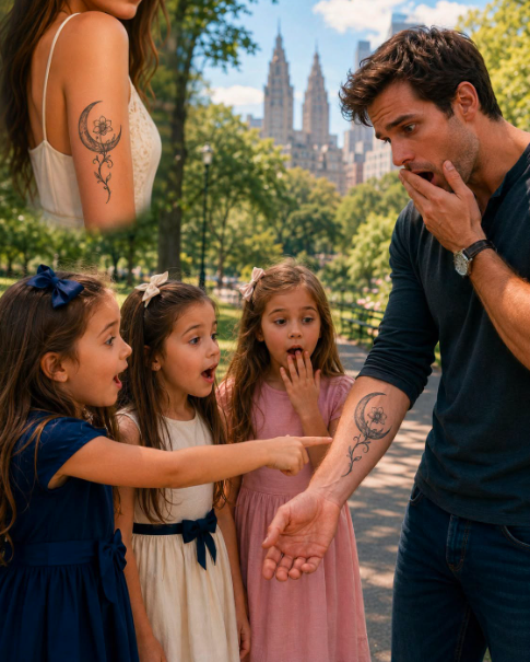 Three Little Girls Pointed at My Tattoo and Said Their Mom Had the Same One—Then Their Last Name Exposed a Secret Buried for Seven Years