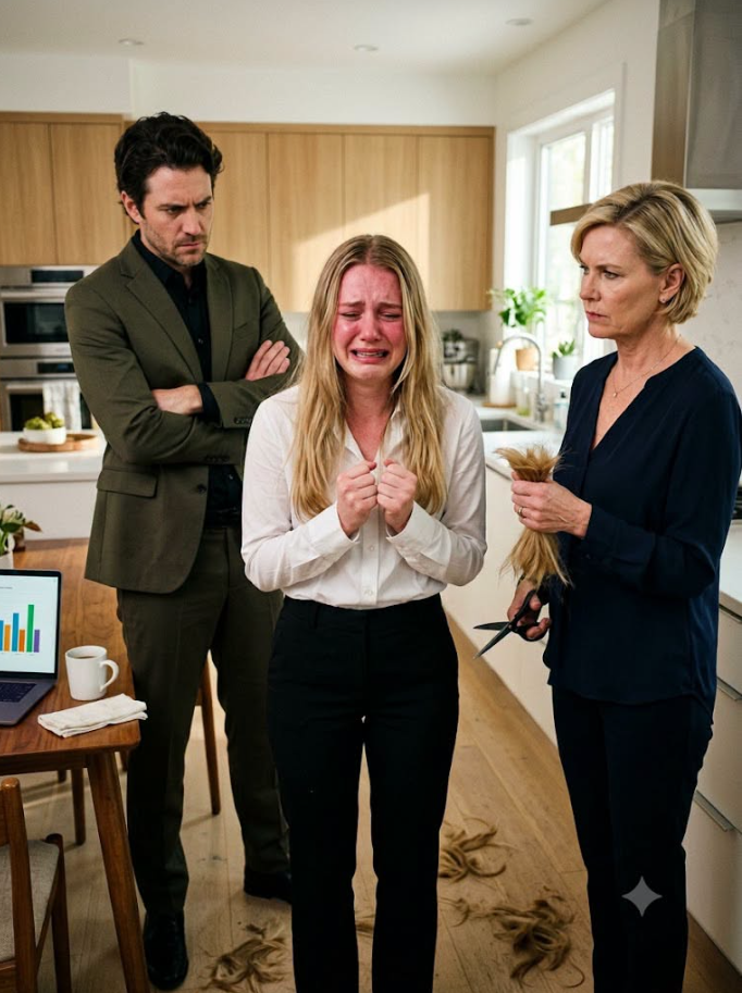 The night before my doctorate, my husband let out a cold laugh while his mother ruined my hair and said, ""Women don't belong here."" I went to my defense anyway, and what happened when my father stood up in front of everyone destroyed them.