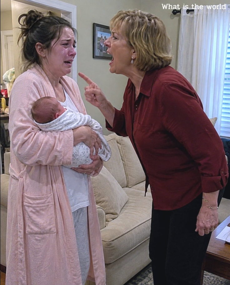 I gave birth to my daughter completely alone — and only hours later, my mother sent me a text saying, “Your sister’s kids need new phones. Send $2,000.” I said nothing. But a week later, she showed up at my front door yelling, “What’s wrong with you?” … and that was the exact moment something inside me finally snapped.