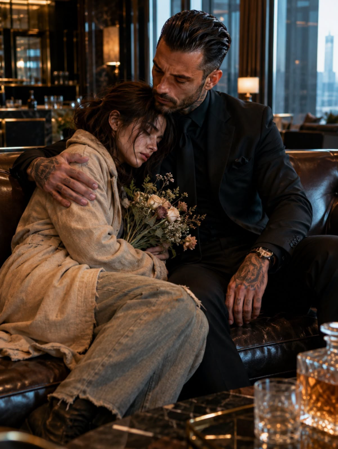 No One Was Allowed to Touch the Mafia Boss—Then the Little Flower Girl Fell Asleep Against His Chest