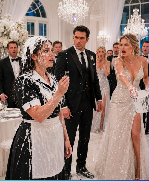The Mafia Boss’s Fiancée Dumped Paint on the Curvy Maid, but the Memory Card in Her Hand Ended Their Wedding Before Midnight