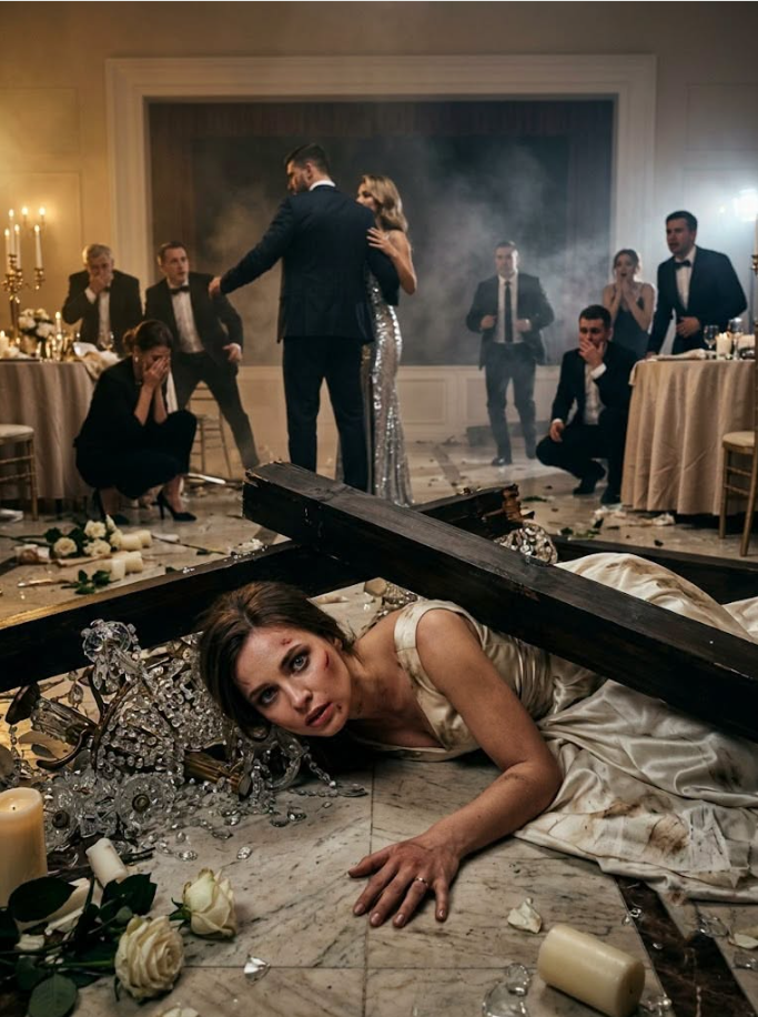 THE BRIDE HE LEFT UNDER THE RUBBLE  He ran through bullets for another woman. His bride counted thirty-seven minutes alone.