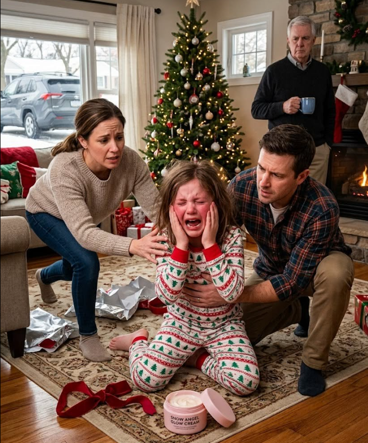 On Christmas morning, my 9-year-old daughter opened a gift box from my father-in-law. Seconds later, she screamed that her face was burning