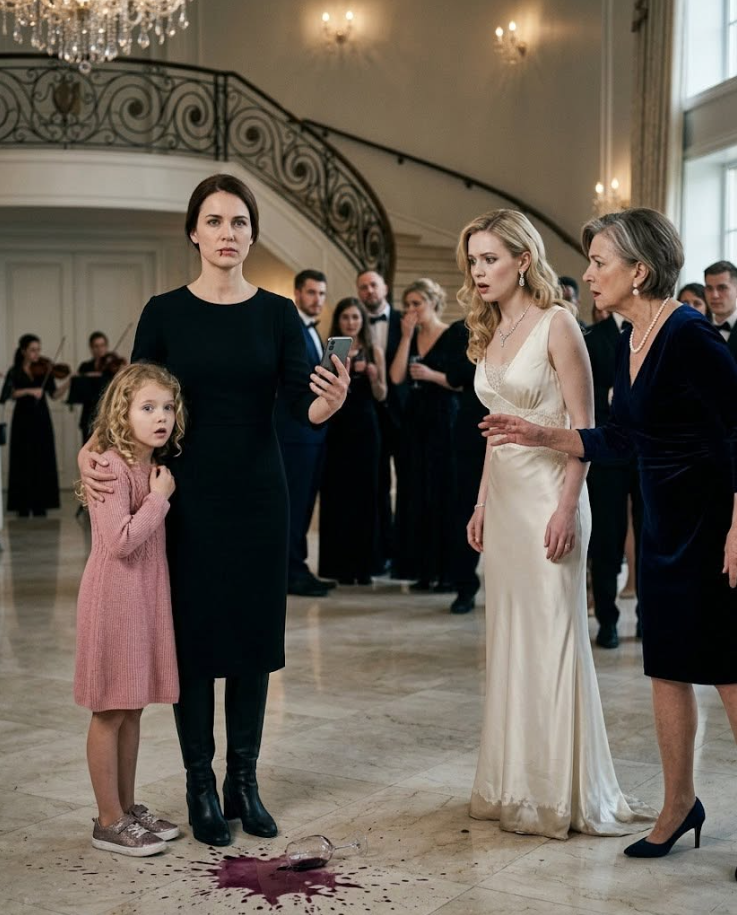 My sister stood under our chandeliers in ivory silk, letting the entire city applaud her for saving the Vance mansion.