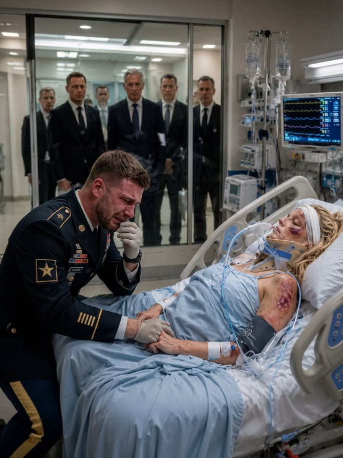 The doctor said thirty-one fractures. Thirty-one hammer blows to my wife's body while I was deployed. I stood in that ICU hallway with rage burning through every cell, and then I saw the men who did it SMILING at me like it was entertainment. One of them called me a "government dog." He forgot what attack dogs are trained to do.