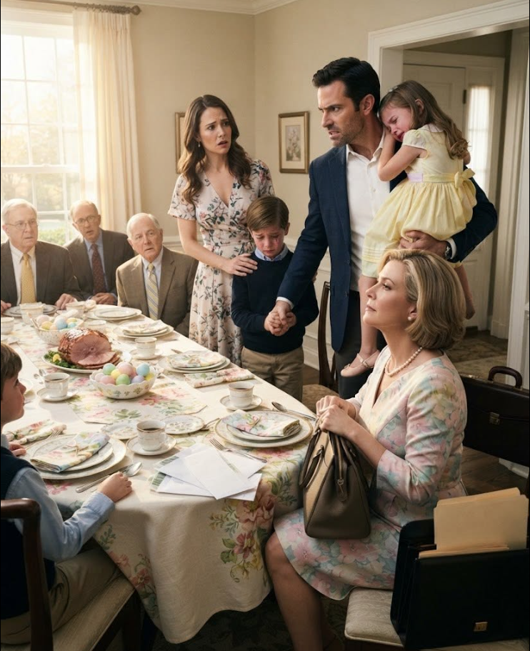 My aunt handed every child at Easter dinner a $500 envelope—except my son and daughter.