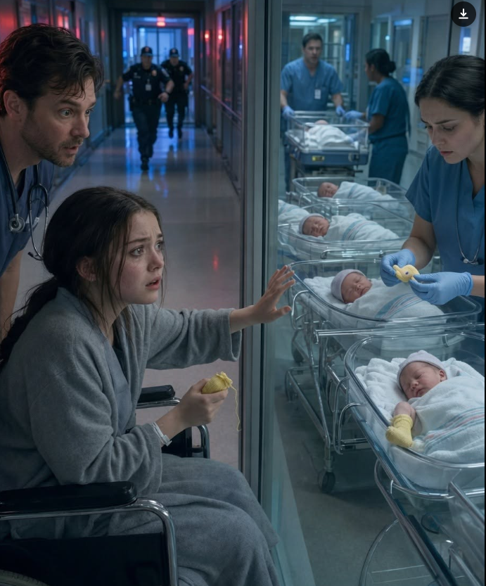 The Fourteen-Year-Old Girl Hit the ER Floor Clutching a Newborn’s Sock—Then She Pointed at a Black SUV and Said, “They Took Her.”