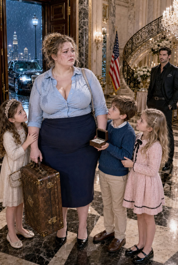 A Curvy Divorcée Walked Into a Mafia Mansion With Only $43, Seeking Shelter—But Three Mafia Triplets Blocked the Door and Refused to Let Her Leave...
