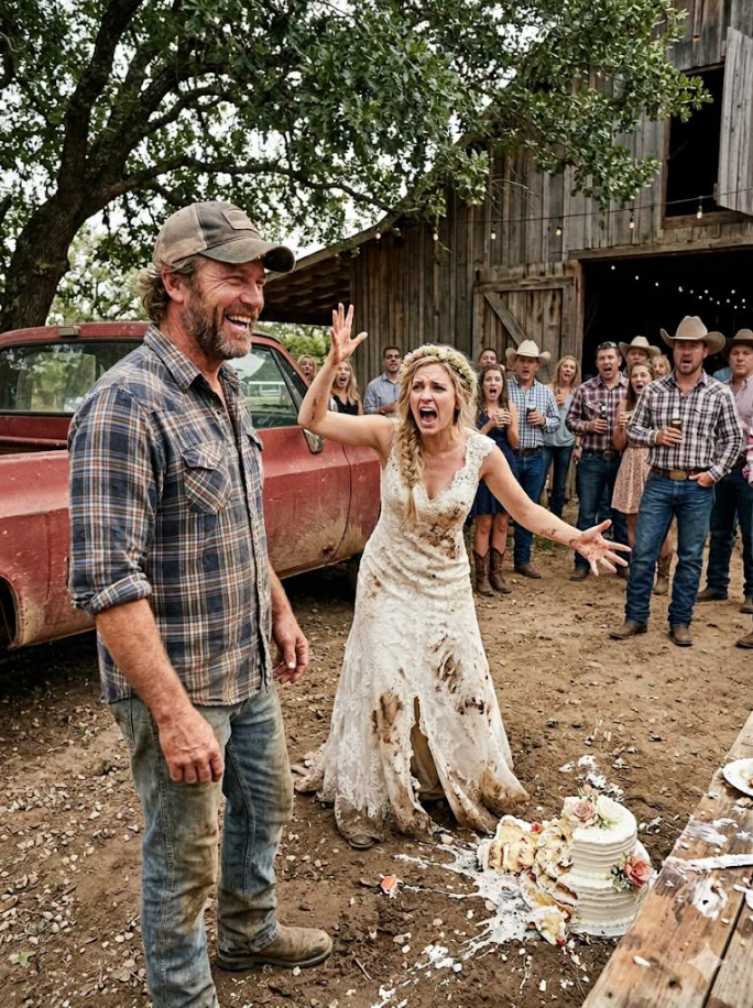 I pulled up to my own ranch that afternoon and found someone else’s birthday party in my field. Then the woman in the white ball gown looked me straight in the eye and ordered me off my own land.