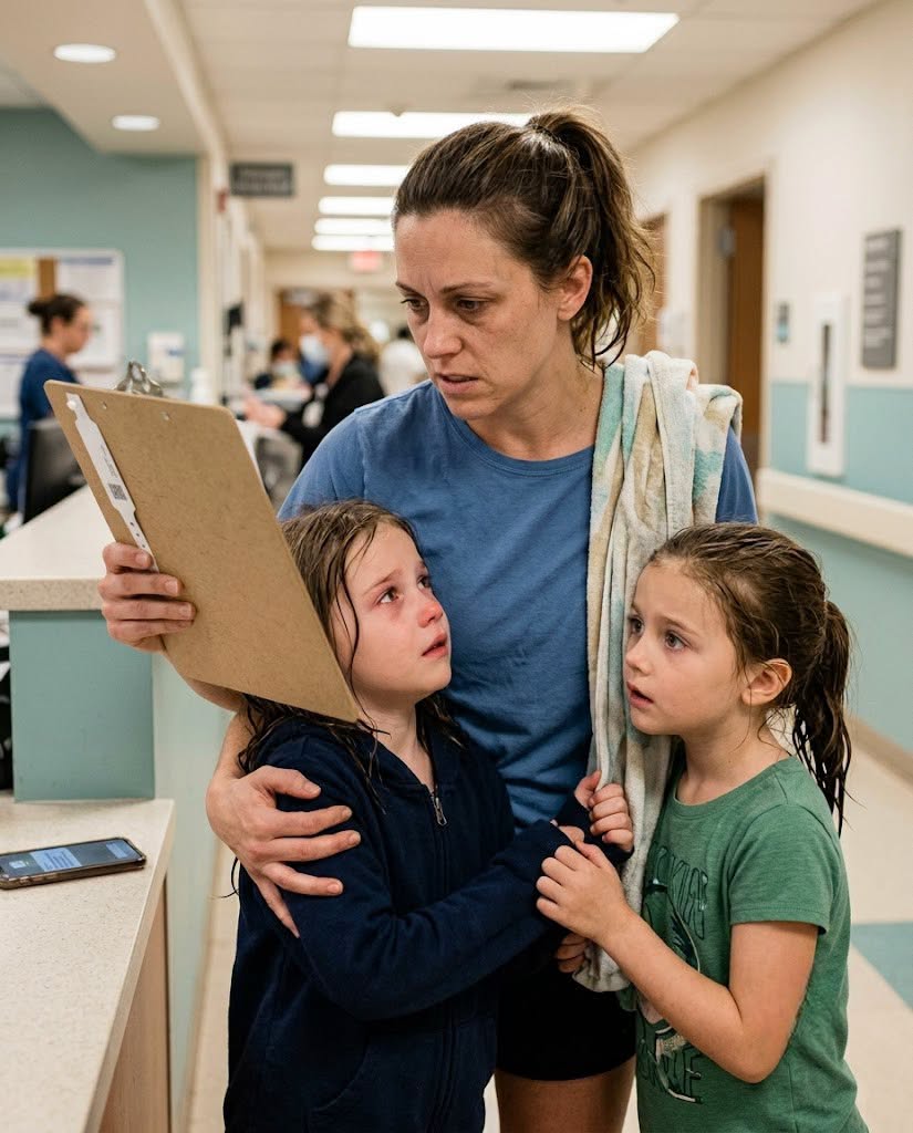 My daughter saw the tape first. Under my six-year-old niece's swimsuit strap were fresh stitches, and Lily whispered, "It wasn't an accident." Then Sarah texted, "Shut up and turn around, or I'll say you signed the consent." The ER consent paperwork named me responsible; Sarah went white.