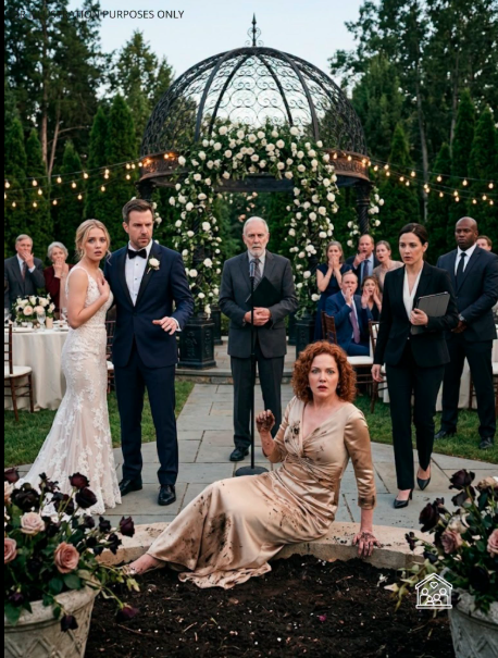 My son’s bride pushed my wife face-first into the mud in front of two hundred wedding guests—and my son pulled his new wife close and whispered, “Now she understands where she belongs.”