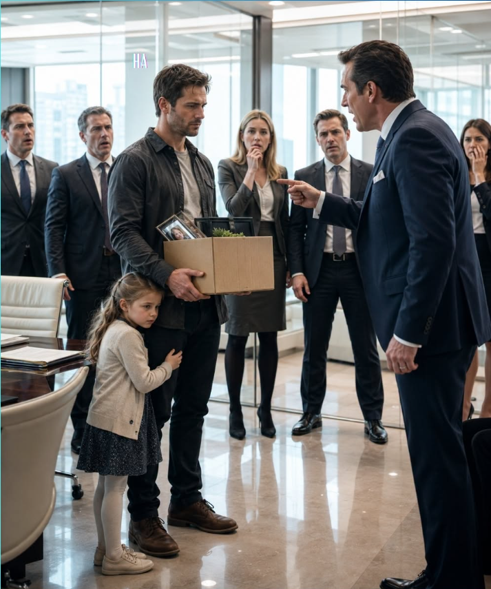 The Director Demanded to Know Who Fired the Quiet Single Dad, but No One Knew He Owned the Company Keeping Them Alive