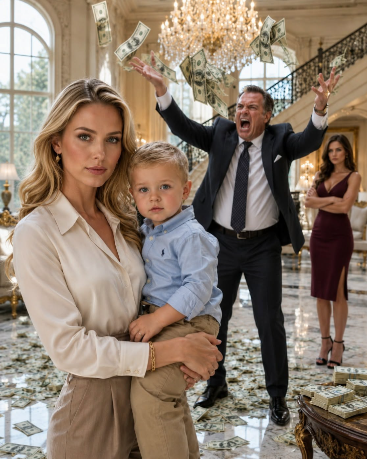 My husband offered me $250 million to disappear so he could marry his first love, then looked at our seven-year-old son and called him a burden. He thought Caleb was too quiet, too strange, too “limited” to matter. But three days later, in court, one sentence from that child shattered the empire Nathan believed no one could touch.