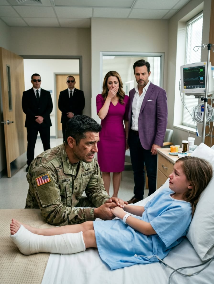 A 9-year-old girl called from the hospital and whispered, “Mom closed the curtain while I was being be@ten”; her father returned quietly, but the powerful family still didn’t know what ordeal they had survived that night.